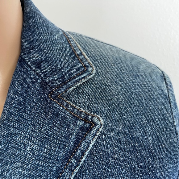 Lauren Jeans CO Denim Jacket with RLL Monogram Buttons size L - Picture 3 of 16
